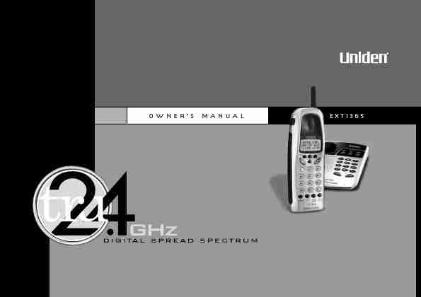 Uniden Cordless Telephone EXT 1365-page_pdf